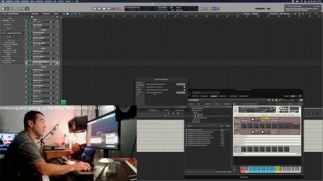 Unboxing and how to setup the Korg NanoKontrol 2 in Logic Pro for full DAW and Midi CC Control смотреть онлайн