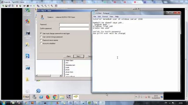 Create user dengan Domain Di Windows Server 2008 смотреть онлайн