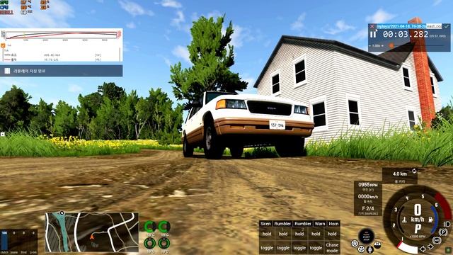 BeamNG drive 2021 Roamer 5.5 V8 sound смотреть онлайн
