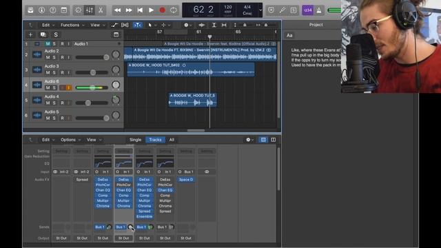 How to Sound Like A BOOGIE - "Swervin" Vocal Effect - Logic Pro смотреть онлайн