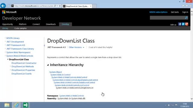 ASP.NET 4.5 Essential Skills Lesson 1-17: Get help смотреть онлайн
