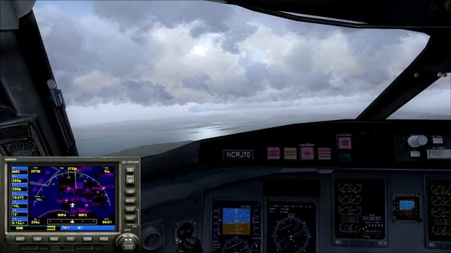 FSX - VFR to Victoria Int Airport (HD) Landing смотреть онлайн