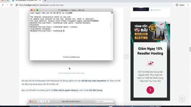 Hướng dẫn tắt Gatekeeper (Bật Anyway) trên Mac | Lucid Gen смотреть онлайн