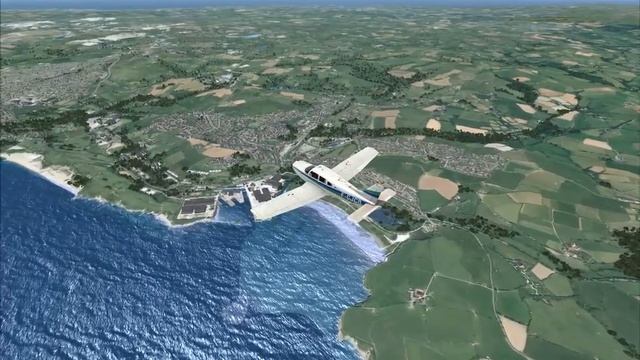FSX VFR Real Scenery NexGen 3D - Vol. 1: Southern England and South Wales Part 2/3 смотреть онлайн