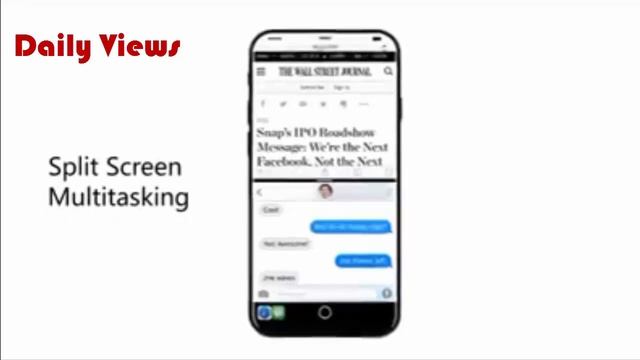 iphone 8, borderless amoled display touch bar, new gesture, quick access to multitask,split screen смотреть онлайн