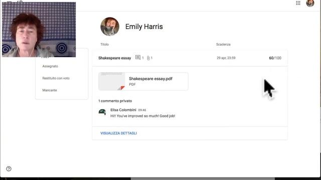 How to see your teacher's comments - Google Classroom смотреть онлайн