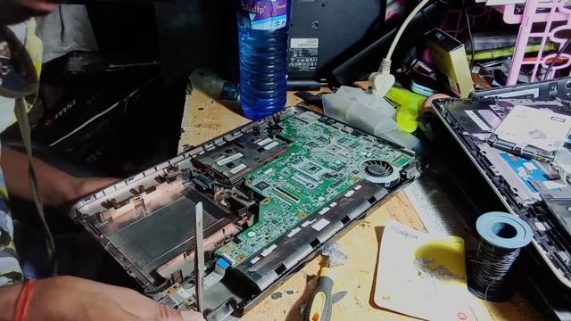HOW TO REPAIR DAMAGE HP LAPTOP | HP g6 BASE PANEL REPAIR | HINGS REPAIR | смотреть онлайн
