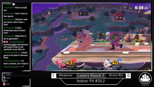 The Indoor Pit #35 | Losers Round 3 | Bronx Boi (Little Mac) VS Minatums (Jigglypuff) смотреть онлайн