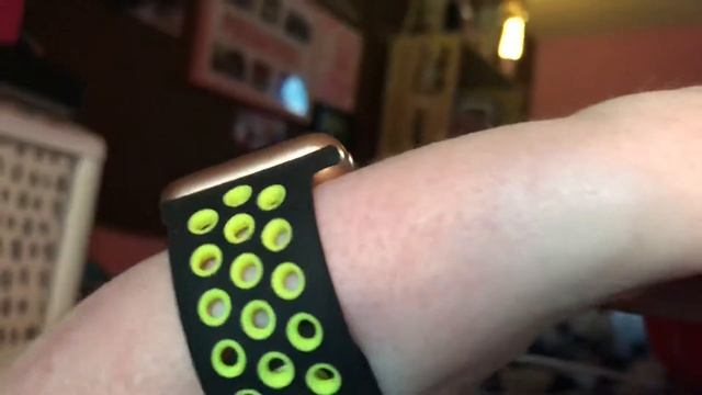 My Nike Sport Band Black/Volt From Online