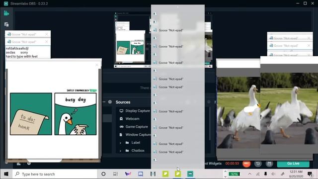 i left desktop goose on for 4 hours... смотреть онлайн