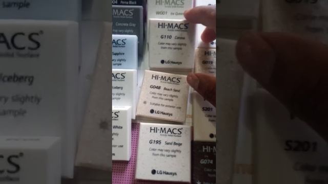 LG Hi macs solid surface смотреть онлайн