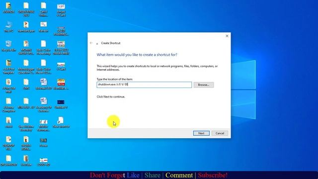 Quickly Shutdown with Shortcut in Windows 10/11 | How to Create Shortcut Shutdown in Window 10/11 смотреть онлайн