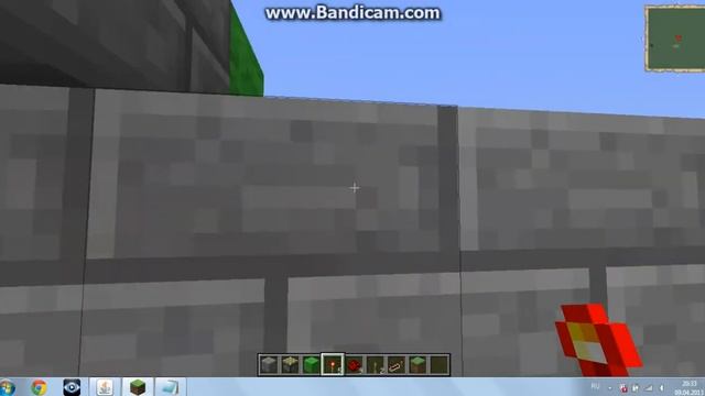 механизмы в minecraft №1 :"Вертикальная дверь" смотреть онлайн