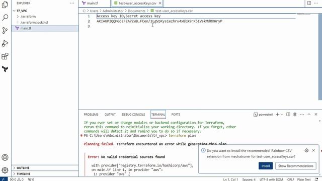 How to install Terraform and setup AWS Credentials using AWS CLI in Windows смотреть онлайн