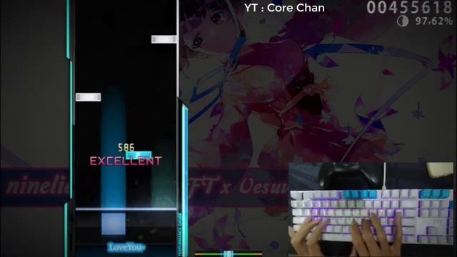 [ Osu Mania ] Ninelie - REDSHiFT x Vesuvia remix - Level *4 (4K) смотреть онлайн