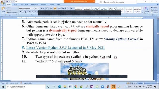 Python Second Lecture | смотреть онлайн