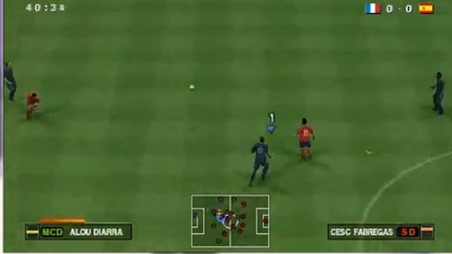 PES 2013 [PSP] Gameplay смотреть онлайн