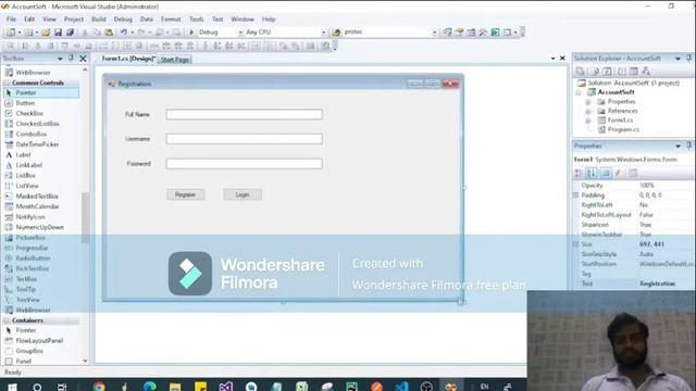Windows Based C# Project Part 01. смотреть онлайн