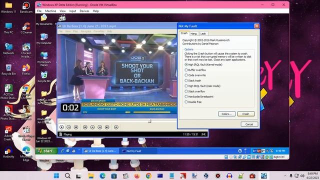 Windows XP BSOD 1821 (2023) смотреть онлайн