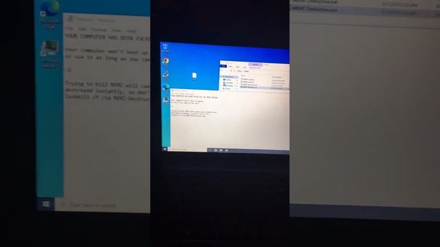 Don’t use task manager to stop Memz Virus смотреть онлайн
