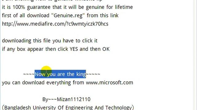 How to genuine windows xp 100% gurantee.wmv смотреть онлайн