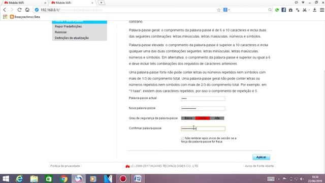 COMO DESBLOQUEAR E INSERIR SUA NOVA SENHA NO MODEM DA HUAWEI E8231s-1 смотреть онлайн