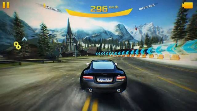 gameplay asphalt 8 windows 8.1 pc #1 aston martin DB9 coupé смотреть онлайн