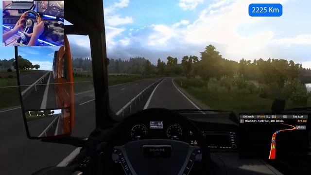 Going Back to Kirkenes From Iceland | After Crashed Euro truck simulator 2 Promods ETS2 Gameplay смотреть онлайн