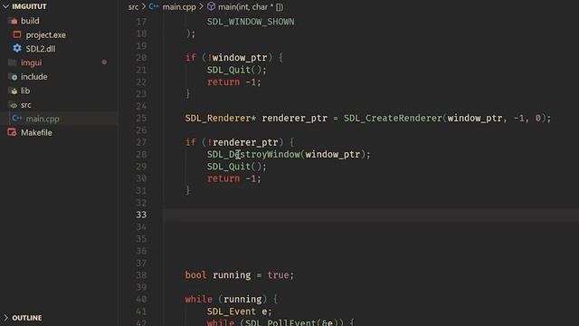 ImGui And SDL2 Setup Tutorial