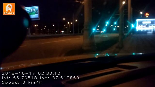 Roadly видео 2018-10-17_02_29_24 Мичуринский светофор