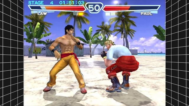 Tekken 4 (PS2) - Law Gameplay - PCSX2 Emulator смотреть онлайн