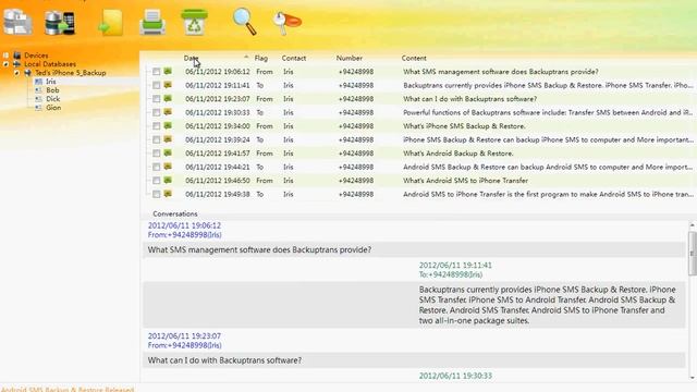 SMS restore from iTunes backup after updating iOS 7 смотреть онлайн