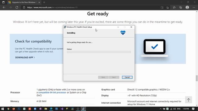 Windows 11: Check If Your PC Is Compatible смотреть онлайн