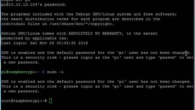 change raspberry pi password in less than 30 sec - Way 1 смотреть онлайн