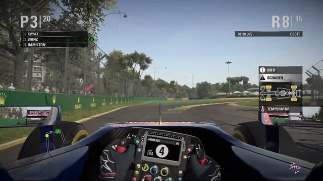 F1 2015 (PC) Rennen Melbourne | Experte - Scuderia Toro Rosso смотреть онлайн