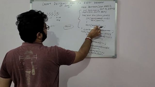 Lecture 47 || Count distinct elements in every window of size k смотреть онлайн