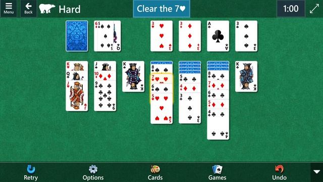 Microsoft Solitaire Collection: Klondike - Hard - July 5, 2022 смотреть онлайн