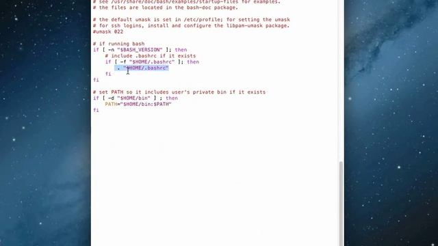 56 Saving your customization with profile and bashrc смотреть онлайн