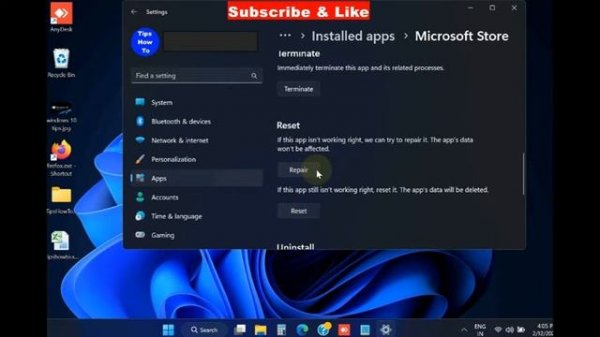 Microsoft Store Error Code 0x80073cfe in Windows 11 / 10 Fixed