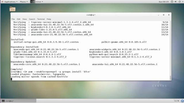 Xfce Desktop Environment install in centos 7 смотреть онлайн