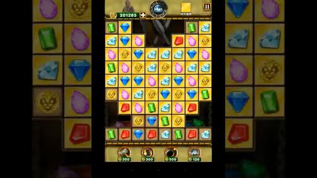 Jewels Quest Hero - android gameplay смотреть онлайн