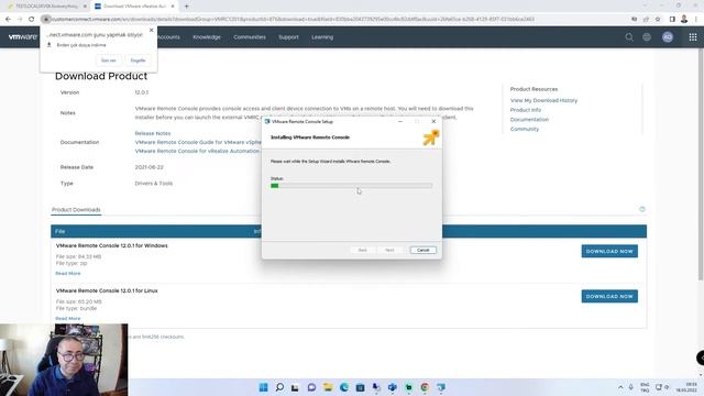 VMware Remote Console #esxi смотреть онлайн