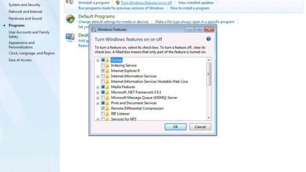 How to remove (uninstall) Windows media center from windows 7