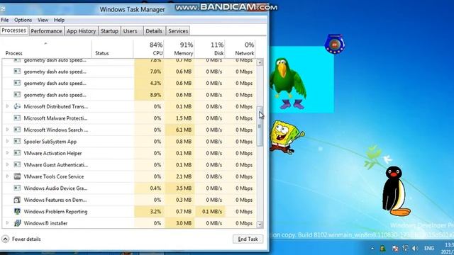Destroying Windows Developer Preview with Viruses смотреть онлайн