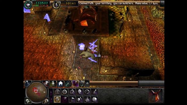 Playthrough Dungeon Keeper 2 level 11(Carnage - Sparklyde II) part 1 смотреть онлайн