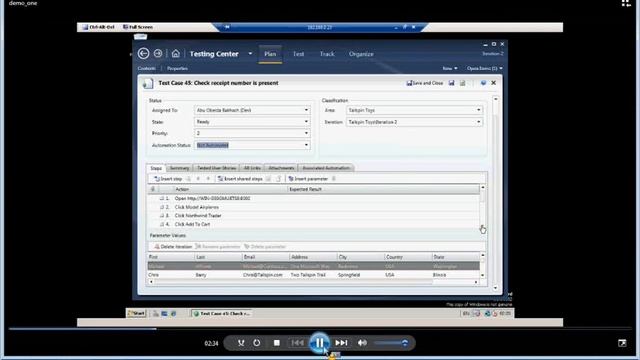 Testhouse Demo on Visual Studio 2010 Test Case Management - Part 1 смотреть онлайн