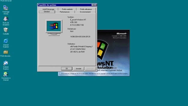 Windows NT 4.0 Workstation French смотреть онлайн