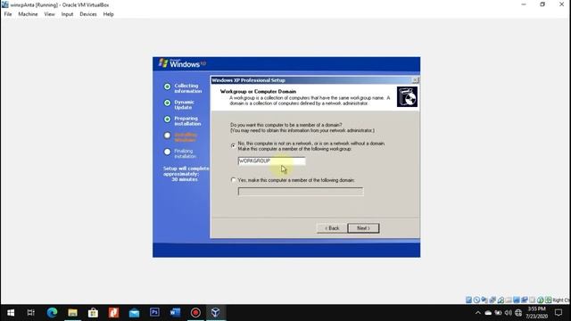 Cara Instalasi Windows XP di VirtualBox смотреть онлайн