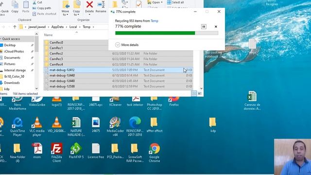تسريع الويندوز windows بمسح 4 ملفات تثقل الحاسوب و تملء القرص الصلب C смотреть онлайн