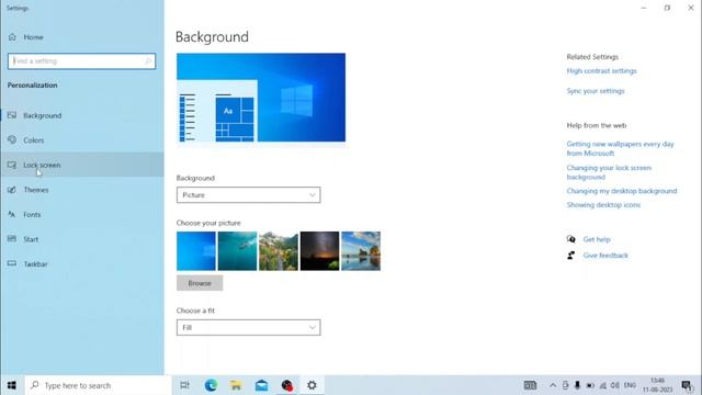 laptop me lock screen pe photo kaise lagaye | laptop lock screen wallpaper change смотреть онлайн
